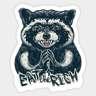 Eat the Rich Sticker